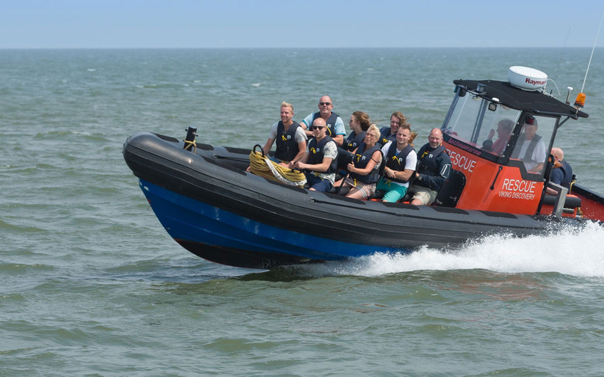 Rescueboot – Sunset Experience van Beleef Lauwersoog in Lauwersoog